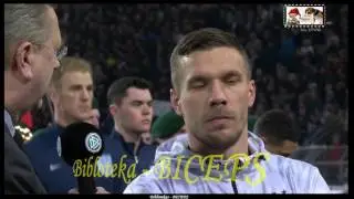 Lukas Podolski - Zakończenie Kariery i 49 Gol - 22.03.2017 - H264 -  Bibloteka -  BICEPS
