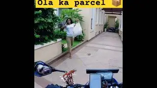Ola ka parcel 📦 10km ride #olapartner#biketaxiearning