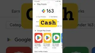 Google Play Points Ko Cash Me Kaise Kare #GooglePlayPoints #short