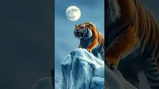 Dinosaur, Saber-Toothed Tiger & Giant Gorilla in Cinematic Slow Motion  #predators #apexpredator