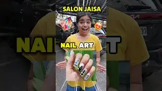 💀 RIDDHI KA MAST SALON NAIL ART PART35 😱🥳 |Mini Vlog #shorts #minivlog #ashortaday #trending #vlog