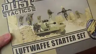 DUST TACTICS - LUFTWAFFE STARTER SET Ausgepackt (Deutsch/German)
