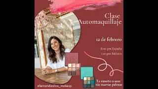 Clase de automaquillaje con Fernanda Oliva