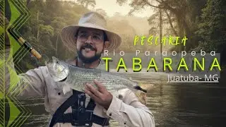 Vou passar DICAS VALIOSAS de como pescar TABARANA no Rio Paraopeba - JUATUBA-MG MG 