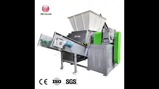 #machine #plastic #recycle     Double Roller Shredder Video