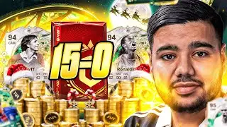 FUT Champios avec la reine Pina = 15-0 ?