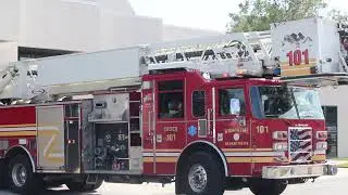 Wichita Fire Department Truck 2 (Reserve) Responding 10/5/2025