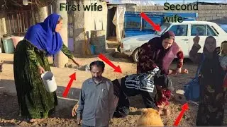 When the second wife gets very angrybefore she leaves