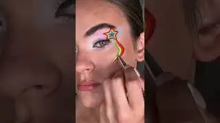Pride makeup tutorial #pridemonth #pridemakeup #pride #makeuptutorial #makeupartist #colourfulmakeup