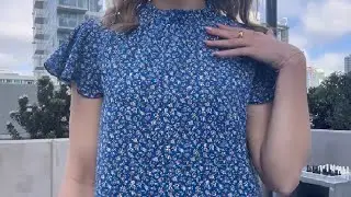 Super nice ZILIN Women Boho Shirts Floral Ruffle Short