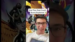 TWO details people are missing in 2ND Love and Thunder Post Credit Scene | Jane Foster Mighty Thor