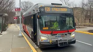 Wmata MetroBus 7000 Series, #7608, Route: F26, NVCC-Annandale to East Falls Church