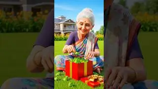 দাদু এবার দুষ্টু দাদিমা কে উচিত শিক্ষা দিলো 😢 #ai #funny #art #ytshortsvideo #Snake