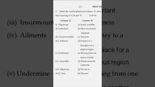 #ignou/ BEGC-131/ TEE June 2025 question paper/ like/ share/ subscribe