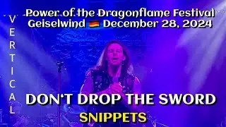 Don't Drop The Sword - Snippets @Power Of The Dragonflame Festival, Geiselwind, DE 🇩🇪 Dec 28, 2024