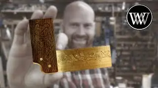 Making a Tri Square With Uri Tuchman out of Live oak and brass