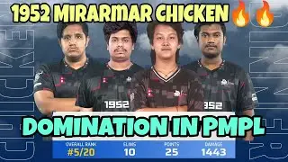 Entry Dante এর উপর কথা বলে😂|1952 10 kills Chiken Dinner in PMPL Season 6 | 1952 Devilvoy Pov