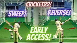How to Play Sweep/Reverse Sweep Shot in Cricket 22 in Detail!!! (PC)