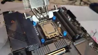 Installing Thermalright Assassin X 90 SE air CPU cooler and 13th gen Intel I5, LGA 1700 1851