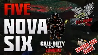 FIVE: NOVA SIX EASTER EGG GUIDE - CALL OF DUTY BO1 ZOMBIES MOD
