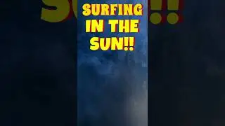 🏄&zwj;♂️Surfing In The Sun!☀️☀️🌊 #canada #surfing #jordanriver #povsurfer #shorts #wavestorm