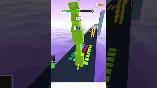 Stack Color #games #gaming #gameplay #satisfyingvideo #satisfyingvideos #cutiepie22yt #devagamezone