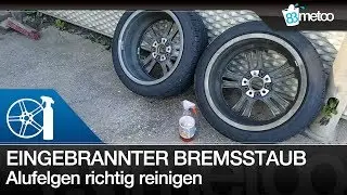 Eingebrannter Bremsstaub entfernen|Tuga Aluminium Teufel Felgenreiniger Intensiv Felgenreiniger Test