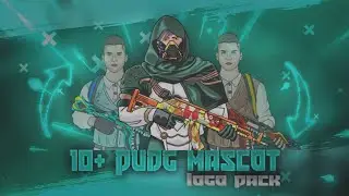 PUBG 10+ Mascots logo packfor free | no copyright