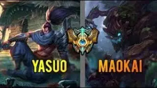 Arkadata yasuo main Yasuo vs Maokai top Path 7.16