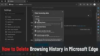 How to Delete Browsing History in Microsoft Edge (Tutorial)