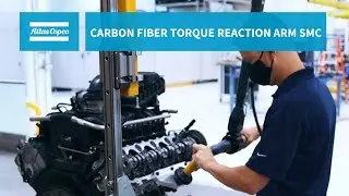Carbon fiber torque reaction arm SMC I Atlas Copco