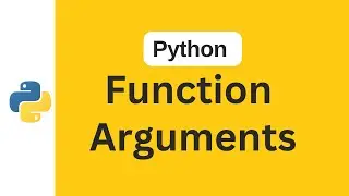 Python Function Arguments