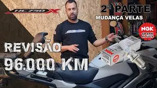 NC 750X | Revisão 96.000 Km - 2ª PARTE: Substituição velas