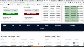 Заработки в сообществе Web Token Profit. Торговля на бирже Coin Galaxy. 10.06.20