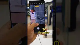 Tecno Camon 30 Premier Wide Camera Zooming Test Results