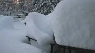 Blizzard of 2010 time lapse - 26 inches of snow!