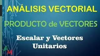 05. Producto Escalar de Vectores | Producto de Vectores Unitarios