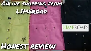 LIMEROAD online shopping review in hindi | LIMEROAD kurti collection | #sanavlogs