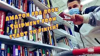 Amazon FBA Book Shipment Through Accelerlist From Start to Finish!