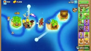 Warkinggofking's Challenge &ndash; 4P No Power Gameplay No Commentary | Co-op Challenge | Bloons TD 6