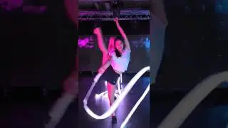 BLACKPINK - BOOMBAYAH with LED Ribbons: Spectacular Performance! 🌟🎀 #LEDMagic #KPopVibes