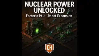 Factorio &ndash; Nuclear Power & Robot Expansion | CreedHQ (Pt 9)