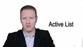 Active List - Meaning | Pronunciation || Word Wor(l)d - Audio Video Dictionary