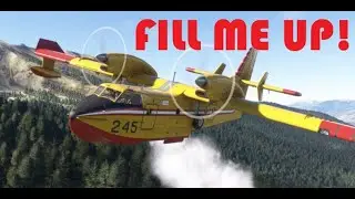 Flight Simulator 2024 - Viking Air CL-415 Scoopin' Water