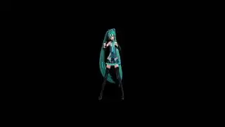 MMD tell your world Low ah quality