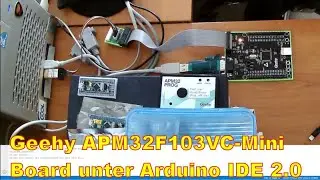 Geehy APM32F103VC Board Test unter Arduino IDE 2 0
