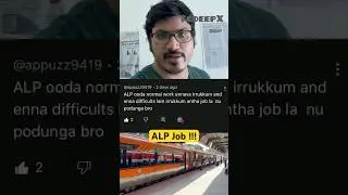 ALP Job🔥Duties!! | Indian Railways | Tamil
