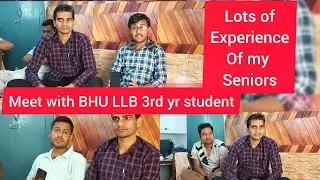 BHU LLB 3rd years student || BHU law faculty || expression of my seniors || #bhu #llb #lawfaculty