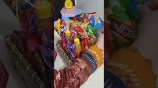 Snacks Basket for gift #giftideas #snacks #gifts