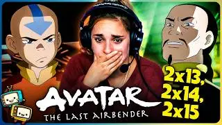 AVATAR: THE LAST AIRBENDER (2006) 2x13, 2x14 & 2x15 Reaction! | First Time Watch!
